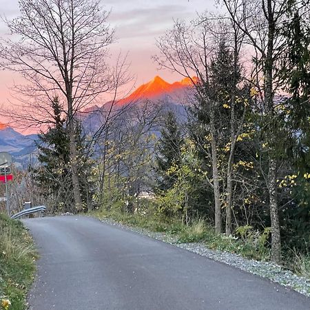 Charmant Appartement Au Vagabond Leysin Extérieur photo