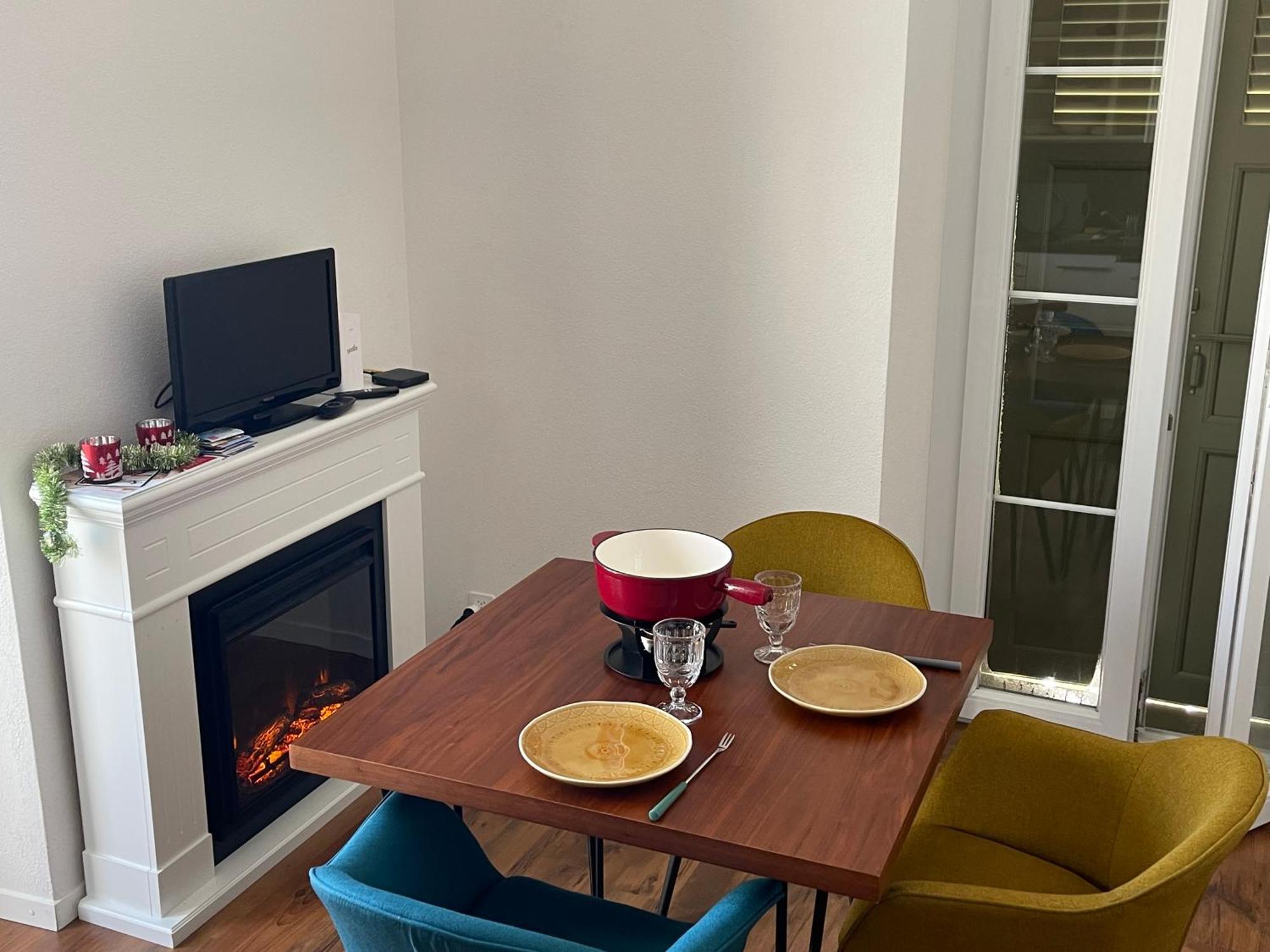 Charmant Appartement Au Vagabond Leysin Extérieur photo