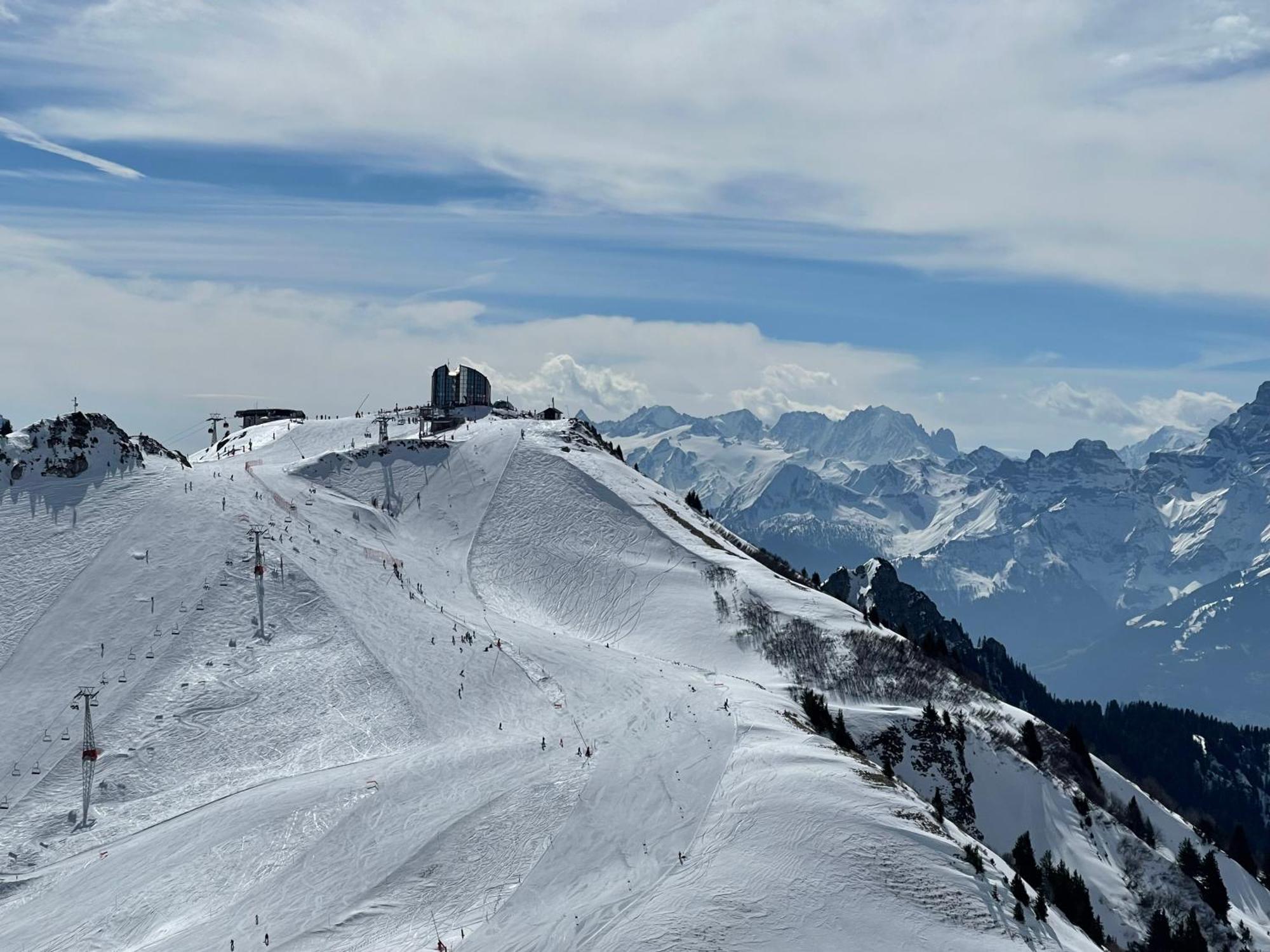 Charmant Appartement Au Vagabond Leysin Extérieur photo